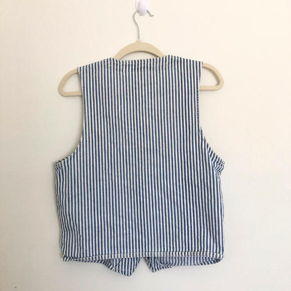 Warner Bros Tweety Bugs Bunny Taz Striped Vest - Picture 6 of 6